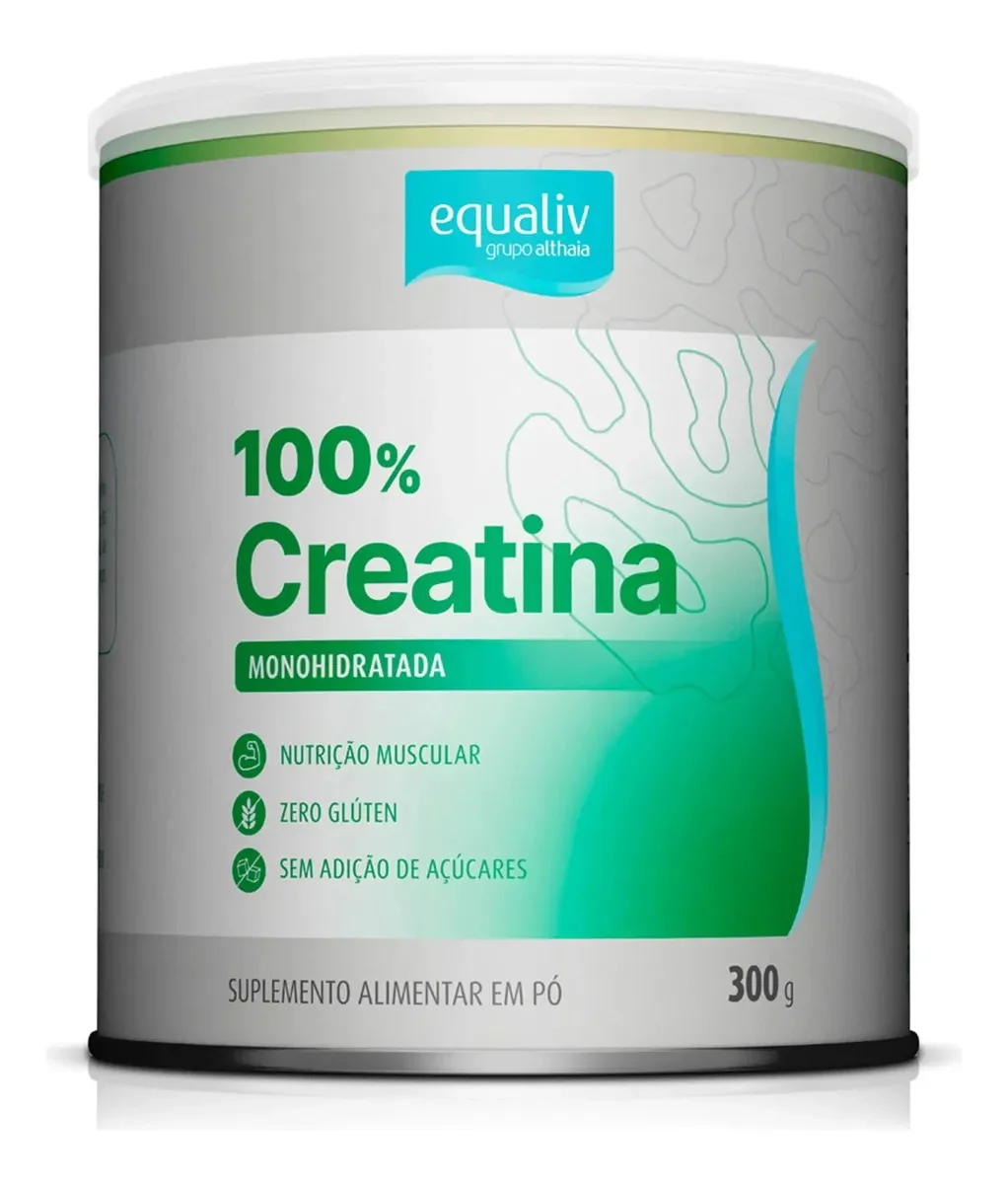 Creatina Monohidratada 300g - Equaliv