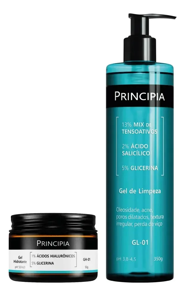 Principia Kit Rotina Limpeza E Hidratação Para Pele Oleosa