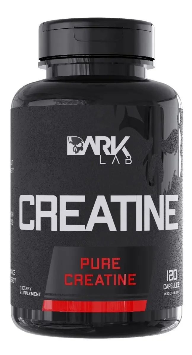 Creatina Dark Lab Premium em cápsula Sem sabor de 120 un